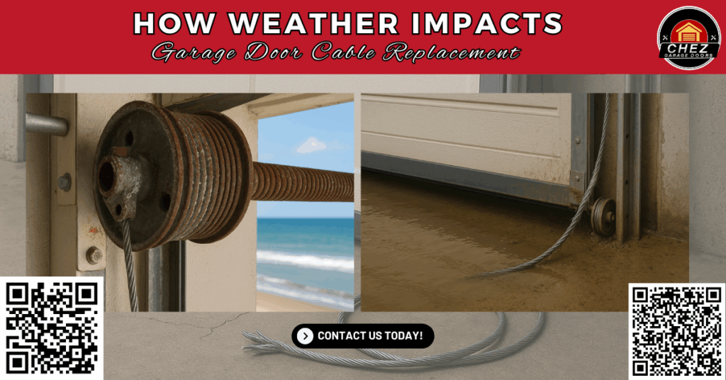 How Weather Impacts Garage Door Cable Replacement - Chez Garage Doors
