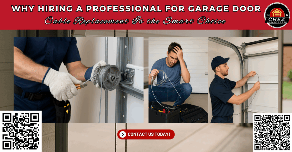 Why Hiring a Professional for Garage Door Cable Replacement Is the Smart Choice - Chez Garage Doors